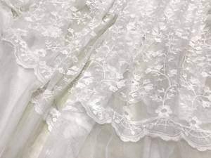 Grosir-kain renda salju vertikal bordir mewah kain tirai tipis untuk bahan tirai kamar tidur - Product Image 3