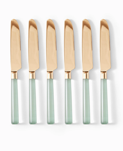 Coupe-gâteau et serveur en acier inoxydable de qualité durable avec poignée en cristal acrylique Spatule à gâteau, trancheuse et serveur de fourchettes - Product Image 3