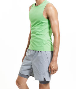 เสื้อกล้ามแขนกุดสำหรับผู้ชายใส่วิ่งวิ่งและเล่นฟุตบอลแห้งเร็วเข้ายิมออกกำลังกายในฤดูร้อน - Product Image 5