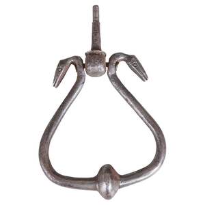 Increíble Diseño de Timbre de Puerta de Metal, Accesorios de Ferretería, Acabado en Plata Antigua para el Hogar, Hoteles, Villas - Product Image 1