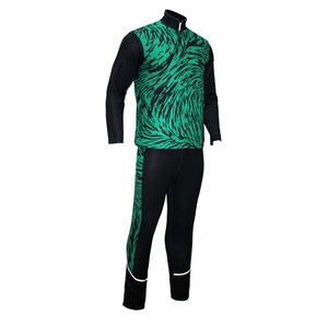 Latest Fashion Zipper Streetwear Tracksuit Casual Sportswear Unisex Stylish Comfortable Two-Piece Training Suit 100% <b>Polyester</b> - Product Image 1