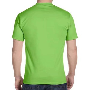 T-shirt pour homme imprimé sur mesure 100% coton Coupe régulière Séchage rapide Manches courtes Conception de logo personnalisé Impression numérique Été - Product Image 3