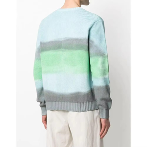 Nouveau Pull Jacquard Personnalisé avec Logo pour Homme, Col Rond, Manches Longues, en Acrylique Tricoté, Unisexe, Anti-Boulochage - Collection Usine 2026 - Product Image 3