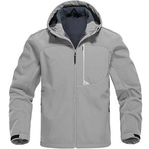Nouvelle veste Softshell design personnalisé vêtements de travail d'hiver veste coupe-vent imperméable doublée de polaire à fermeture éclair pour hommes - Product Image 3