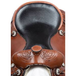 Adultos Deportes al aire libre Estilo inglés Cuero Montar a caballo Sillín Diseño personalizable y color Alta calidad Hecho a mano en Pakistán - Product Image 3