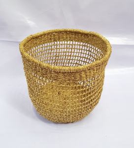 Paniers en jonc de mer brun rectangle de haute qualité nouveau panier design pour organisateur de rangement pour la maison et la cuisine du Vietnam - Product Image 6