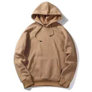 Sudadera básica de lana de algodón para hombre, sudadera de invierno cálida de gran tamaño, peso pesado, 420 Gsm, estampado Digital personalizable - Product Image 2