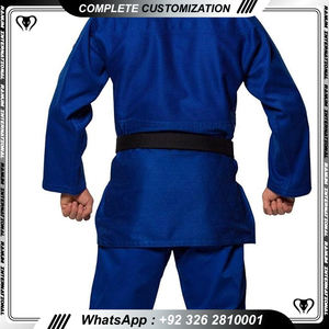 Wholesale Professional <b>Factory</b> High Density Embroidery Pre shrunked Custom Bjj Gi Kimono Jiu Jitsu Gi - Product Image 5