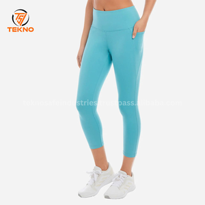 Mallas deportivas de entrenamiento para gimnasio de buena calidad para entrenar, novedad de 2025, mallas ajustables de cintura alta para gimnasio para mujer, servicio OEM - Product Image 4