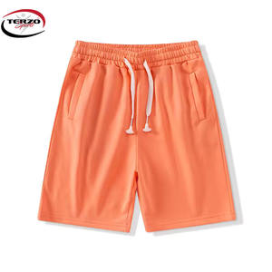 Pantalones cortos deportivos de gimnasio para hombre OEM 100% algodón cómodos French Terry Jogger pantalones cortos de chándal personalizados para hombre estilo de calle de talla grande - Product Image 3