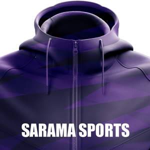 เสื้อฮู้ดดี้ผู้ชายทรงหลวม ปักลาย ผ้าโพลีเอสเตอร์ผสม รับทำโลโก้ ดีไซน์สีสันสดใส ราคาสมเหตุสมผล ปักด้วยไหมเชนิลล์ - Product Image 2