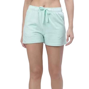 Shorts pour femmes en coton de haute qualité du Pakistan décontracté court été femmes Shorts réglable ceinture élastique Shorts pour femme - Product Image 1