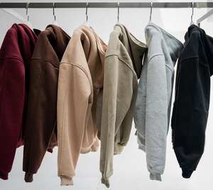 2025 New Products Acid <b>Wash</b> Boxy Hoodie,<b>Brushed</b> Cotton Boxy Hoodie French Terry Oversized,Heavy Weight Thick Boxy Hoodie - Product Image 1