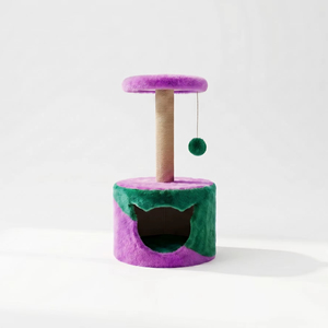Torre de Escalada para Gatos Amistar Deluxe Gentle Smile Classic, con Material de Yute, 2 Niveles, Diseño Duradero para Gatos - Product Image 1