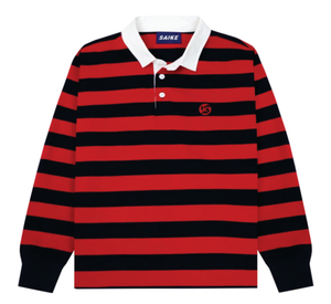 เสื้อโปโลแขนยาวคอปกผ้าลูกฟูก, เสื้อโปโลแขนยาวดีไซน์ใหม่ - Product Image 5