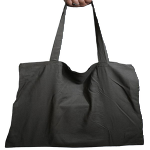 Extra-Large 100% Sac fourre-tout en toile de coton biologique Poches réutilisables à fermeture éclair Logo personnalisé Sac d'épicerie écologique pour femmes - Product Image 2