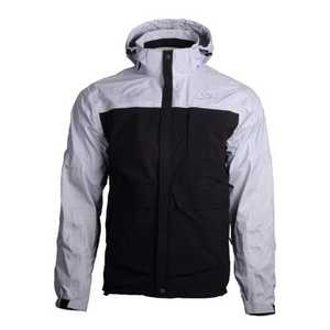 OAAX-Chaqueta cortavientos impermeable para hombre, estilo deportivo informal, resistente al agua, con relleno de poliéster - Product Image 1