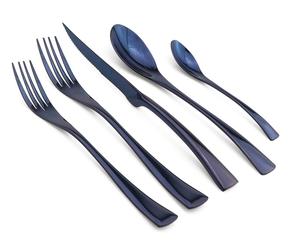 ชุดชั้นวางสแตนเลส24ชิ้น, มีดเซรามิกส้อมช้อนกล่องของขวัญชุดเครื่องใช้บนโต๊ะอาหารสไตล์ตะวันตกนอร์ดิก - Product Image 5