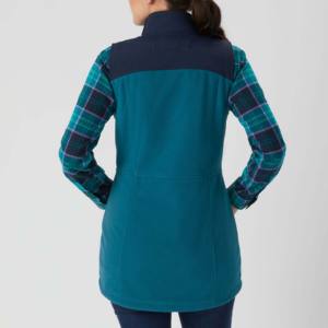 Veste bomber en coton de haute qualité pour femmes, automne-hiver 2026, tricotée, imprimée, sans manches, avec manches amovibles - Product Image 3