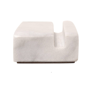 Tarjetero de mármol pulido color mármol natural al mejor precio forma cuadrada producto de gran oferta - Product Image 2