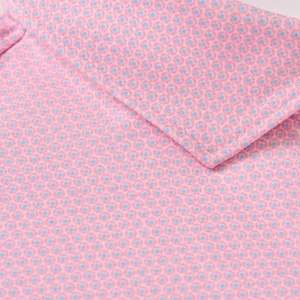 เสื้อโปโลพิมพ์ลายแขนสั้นของผู้ชายเสื้อโปโลผ้าโพลีเอสเตอร์พิมพ์ลายโลโก้ตามสั่ง - Product Image 5