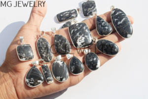 เครื่องประดับแฟชั่นจี้คริสตัลรูปควายแจสเปอร์ - Product Image 2