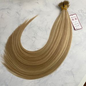 Prix de gros pour Microring Tip prêt à expédier toutes les couleurs du client extensions de cheveux bouclés ondulés droits couleur piano cheveux humains - Product Image 2