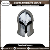 Casques de Chevalier Médiévaux Artisanaux en Acier et Laiton Gravés, Prêts pour la Bataille, Finition Personnalisée, Style Antique Hautement Traditionnel