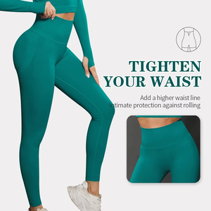 Mallas de entrenamiento sin costuras para mujer OEM ODM - Product Image 3