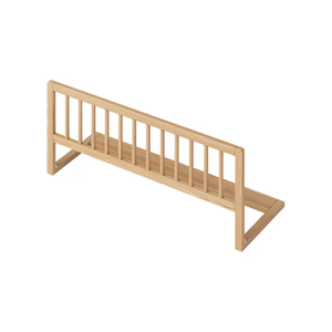 Protection de lit pour enfants Protection contre les chutes de bébé Barrière de lit pliable pour voyage Barrière en bois blanc Fournisseur OEM Vietnam - Product Image 2