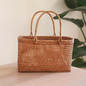 กระเป๋าโท้ทขนาดใหญ่ กระเป๋าสะพายไหล่หวายอเนกประสงค์ กระเป๋าถือผู้หญิงสุดคุ้ม - Product Image 2