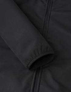 Veste coupe-vent noire unie - Product Image 2