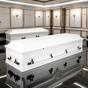 Ataúdes de madera para adultos personalizados ODM Clement ataúdes de entierro fabricados en Vietnam para suministros funerarios de cremación OEM suministrado - Product Image 5