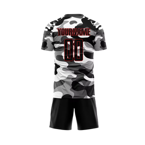 Ensemble d'uniformes de football personnalisés entièrement sublimés avec un design et un logo personnalisés - Product Image 2