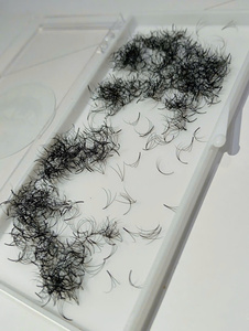 ขนตาปลอมแบบวีแกนแท้ NQ สำหรับต่อขนตาแบบนุ่มทำมือคอลเลกชันความงามจากธรรมชาติ - Product Image 4