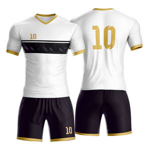 Uniforme de Fútbol Premium 100% Poliéster, Diseño Sólido de Alta Calidad, Manga Corta, Servicio OEM Disponible, Impresión Digital al por Mayor - Product Image 2