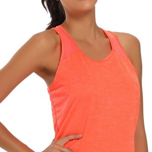 Super femmes hauts d'entraînement pour femmes Racerback débardeurs maille Yoga chemises athlétique course débardeurs sans manches vêtements de sport - Product Image 4