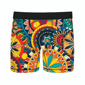 Custom High Quality <b>Sports</b> Elastic Solid Color 100% Cotton Stretchable Customized Polyester Men's Boxers Men's <b>Underwear</b> - Product Image 6