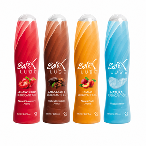 Safex <span class=keywords><strong>Gel</strong></span> per la Cura Personale a Base d'Acqua alla Fragola 85ml |   pH bilanciato e non grasso, delicato sulla pelle - Product Image 3