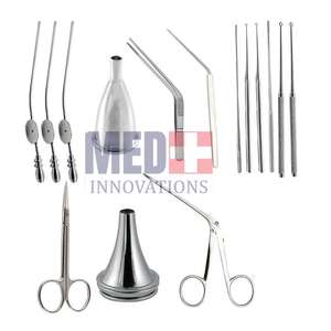 Kit de herramientas de miringotomía de 28 piezas de grado A + Retractor de acero inoxidable y fuente de alimentación manual - Product Image 5