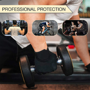 Nuevos Guantes Deportivos de Nailon Transpirables, Duraderos y Anti-UV, Estilo Personalizado, Medios Dedos, Color Personalizado para Levantamiento de Pesas y Ciclismo - Product Image 6