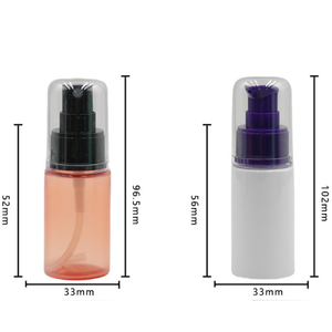 Las mejores botellas de tóner facial vacías de plástico PET de 30ml y 60ml, tapa de bomba para suero capilar, embalaje de cosméticos de agua de rosas fabricado en Vietnam - Product Image 2
