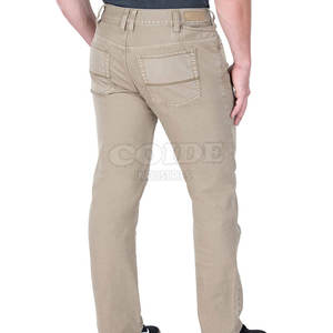 กางเกงยีนส์ซักสำหรับผู้ชายกางเกงยีนส์ขายาว - Product Image 2