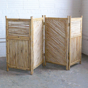 Séparateurs de pièces mobiles en bambou naturel panneau de séparation à écran de qualité supérieure pour l'ameublement de la maison et du bureau - Product Image 1