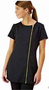 Meilleure qualité femmes respirant Salon de beauté Spa tunique fantaisie salon de beauté uniforme haut en option poche gommages Type sweats - Product Image 2