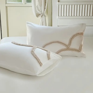 Juego de Sábanas de 3 Piezas de Poliéster Reversible, Duradero, para Todas las Temporadas, con Diseño Moderno, Color Beige Rosa, Acolchado, Suave y Agradable al Tacto - Product Image 4