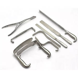 Juego de 9 Instrumentos Quirúrgicos Manuales de Acero Inoxidable para Cirugía Plástica BBL con Estándar de Seguridad MOL - Product Image 1