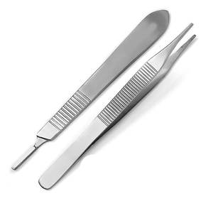 แผ่นซิลิโคนเย็บแผลขนาดใหญ่พร้อมชุดฝึกเย็บแผลที่เย็บแผลแบบเต็มรูปแบบชุดเครื่องมือเย็บแผลแบบสเตนเลสสตีล - Product Image 6