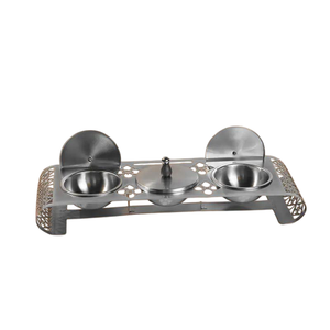 Tazones de Chocolate de Metal con Diseño Árabe, Elegantes para Servir Frutos Secos y Dátiles, al Mejor Precio - Product Image 4