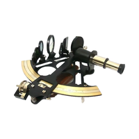 Handmade Vintage British Admiral's Micrometer Drum Readout Brass Astrolabe Star Nautical Sextant Instrument for Ship Durable